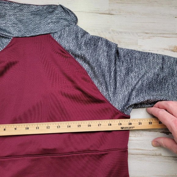 Under Armour Women's Mississippi State 1/4 Zip Pullover ColdGear Size XL - Picture 8 of 8